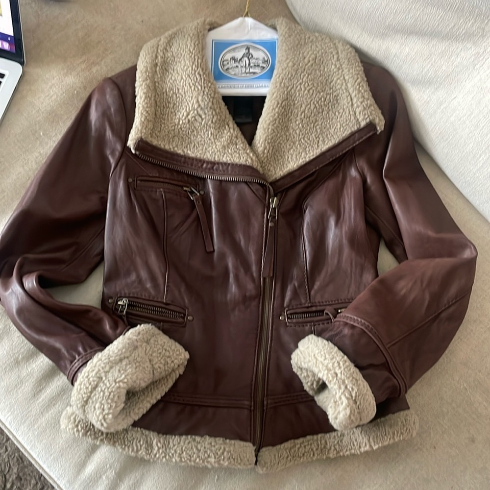 Leather jacket